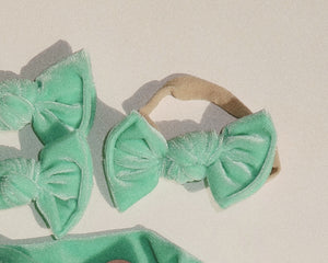 Mint Velvet BloomCLIPS OR Nylon Headband