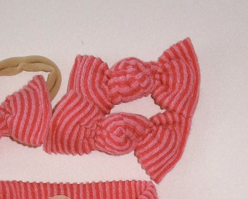 Punch Wavy Ribbed BloomCLIPS or Nylon Headband