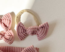 Muted Wavy Ribbed BloomCLIPS or Nylon Headband